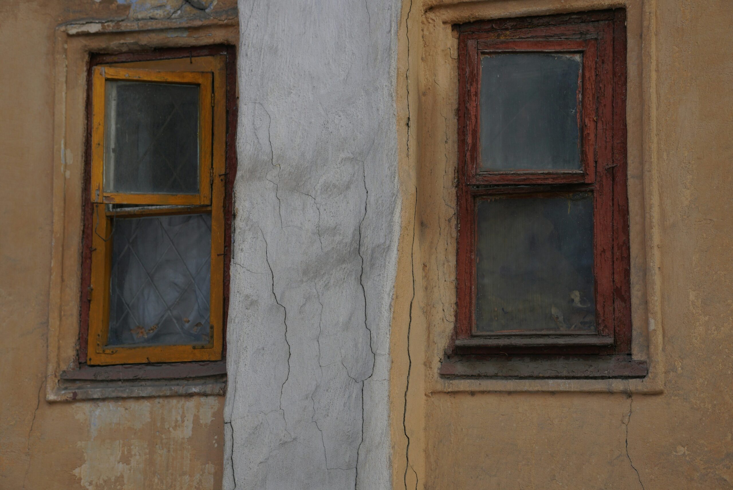 Before and After Photo of Cafe Facade Post Vandalism Repair