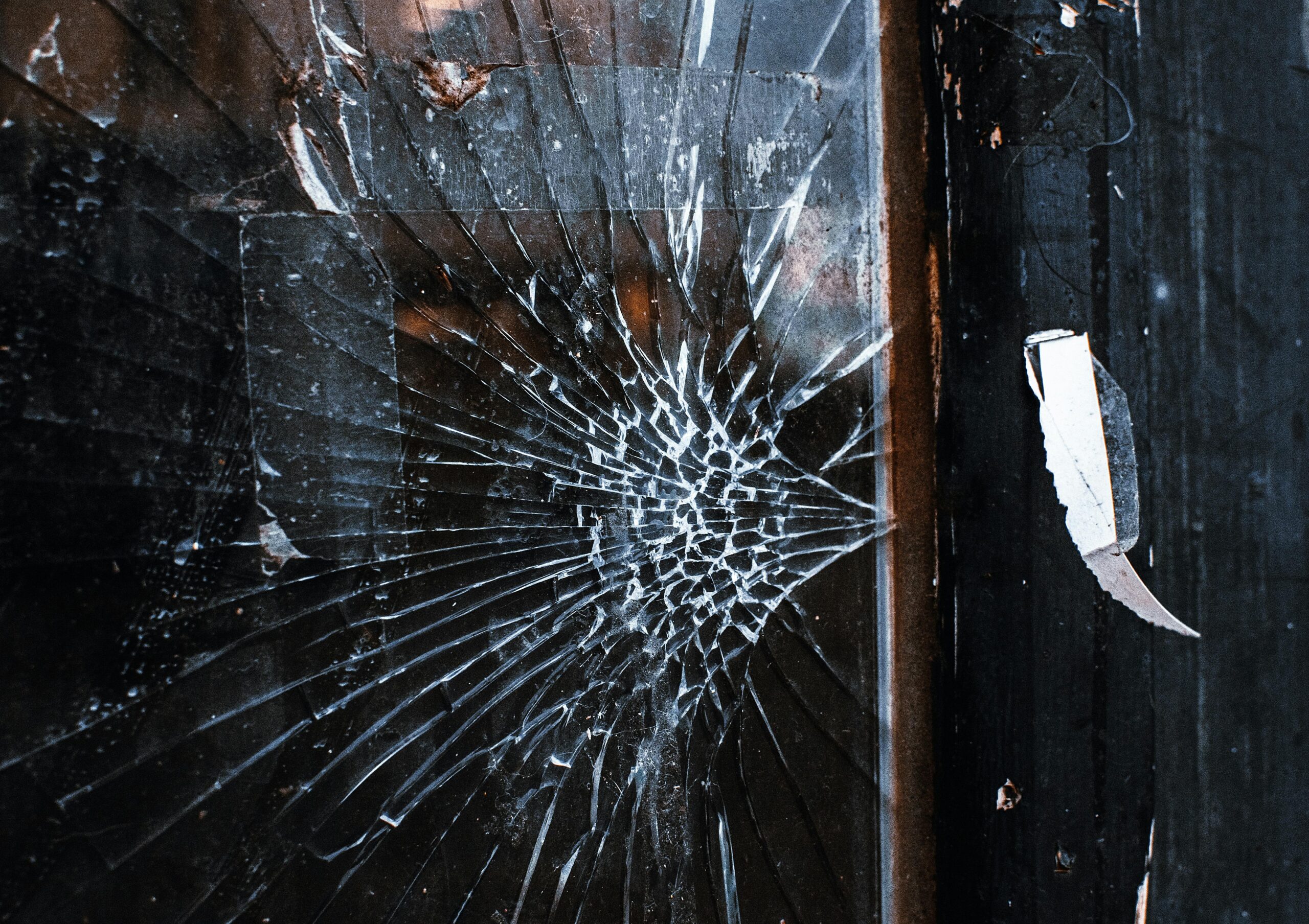 broken window