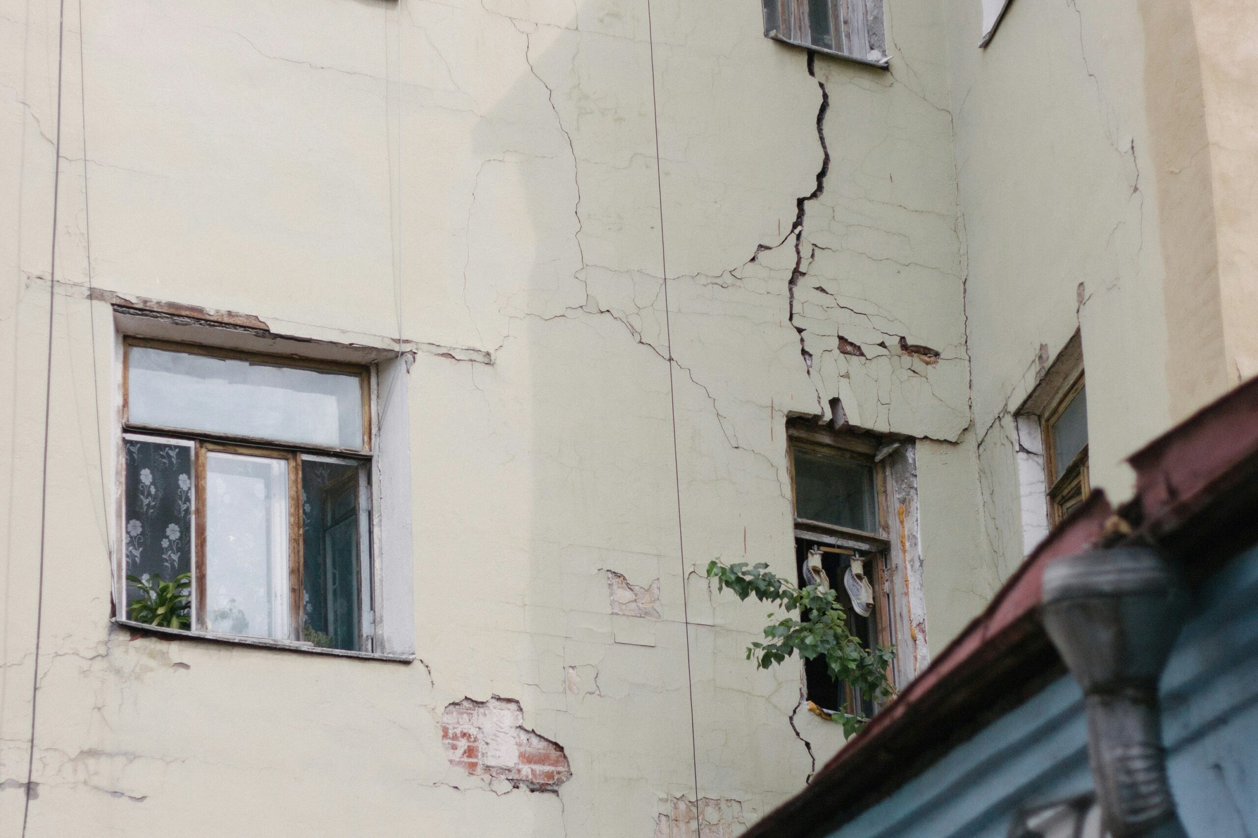 Before and after images showing successful vandalism repair outcomes.