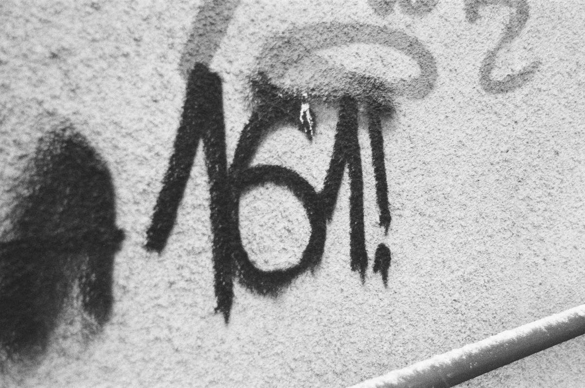 Infographic: Section 430 of Canadian Criminal Code defining mischief/vandalism with key elements: intent, property damage, and examples like graffiti, broken windows, slashed tires